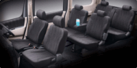Daihatsu Luxio - Interior - 2nd Row Arm Rest with Bottle Holder
