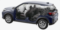 Daihatsu Rocky Hybrid - Fitur Keamanan - 6 SRS Airbag