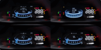 Daihatsu Rocky - Interior - Full Digital Meter Cluster