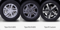 Daihatsu Terios - Eksterior - New 16 Inch & 17 Inch Alloy Wheel
