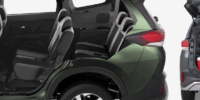 Daihatsu Terios - Interior - Spacious Cabin and Luggage Space